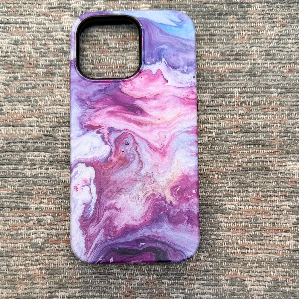 Purple and Pink Swirl Phone Case